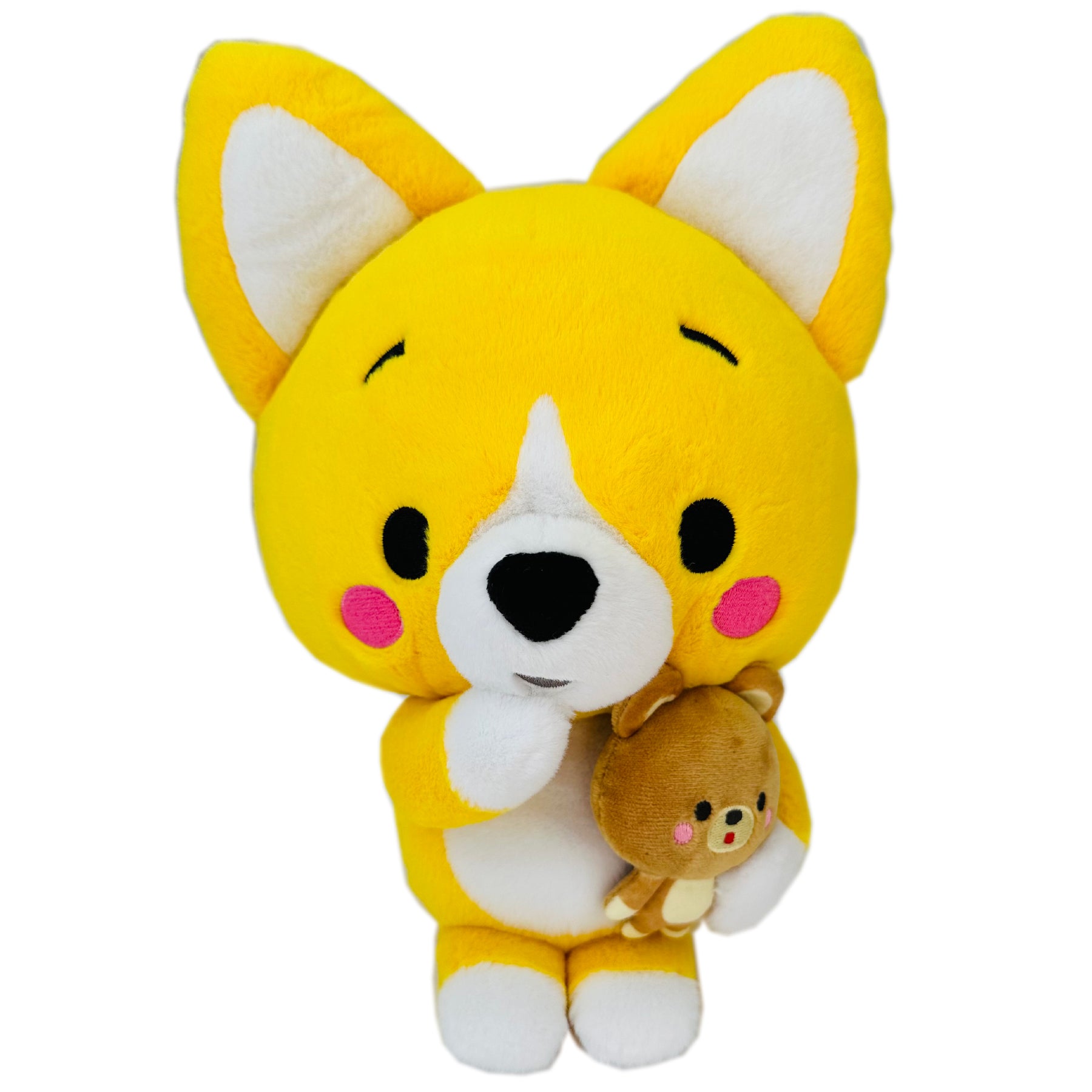Christopher Corgi with Teddy Bear 11" Plush